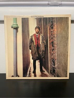 Quadrophenia The Who Soundtrack Vinyl Record 1 LP MISSING (1/2) Discounted 1979